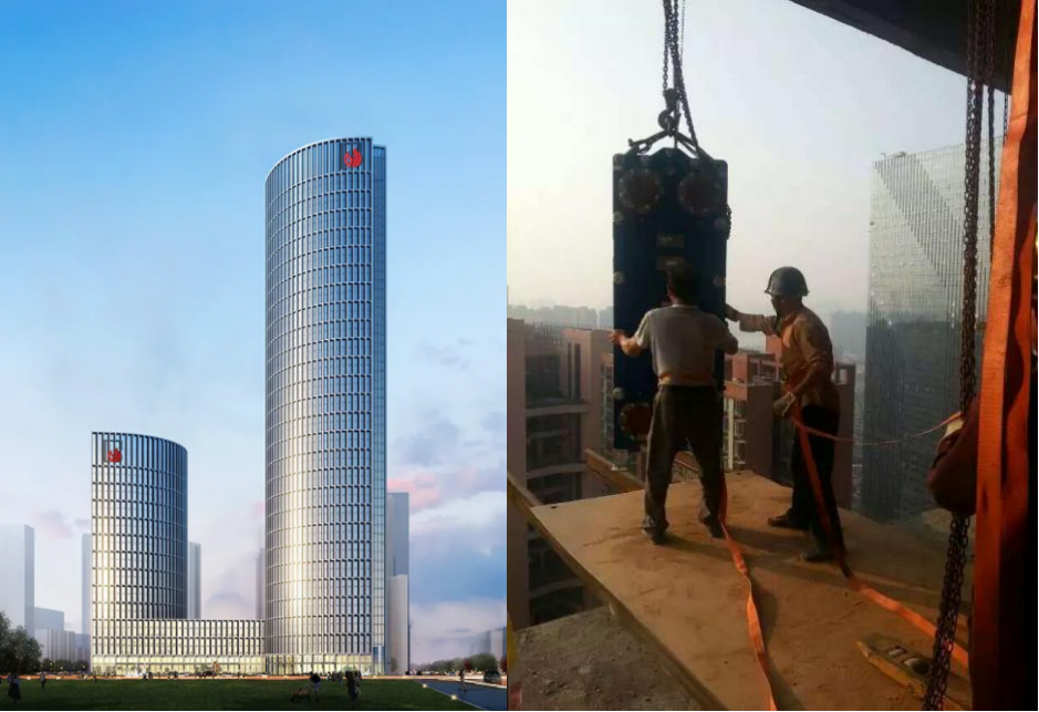 湖南日報傳媒中心板式換熱器